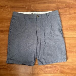 Old Navy Men's Blue Flat Front Shorts